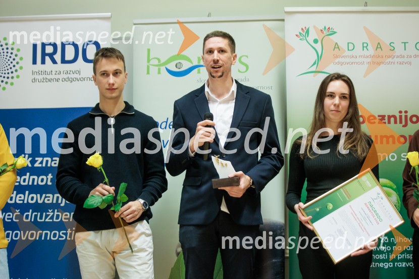 Podeljeni nagradi HORUS in ADRASTOS 2025 za družbeno odgovornost in trajnostni razvoj
