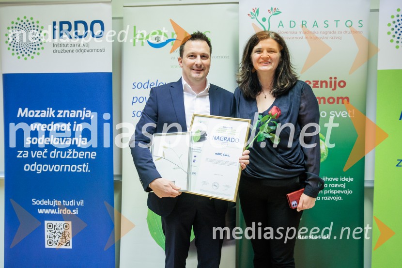 Podeljeni nagradi HORUS in ADRASTOS 2025 za družbeno odgovornost in trajnostni razvoj