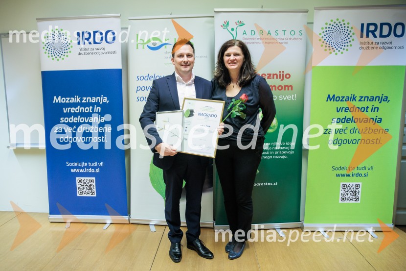 Podeljeni nagradi HORUS in ADRASTOS 2025 za družbeno odgovornost in trajnostni razvoj