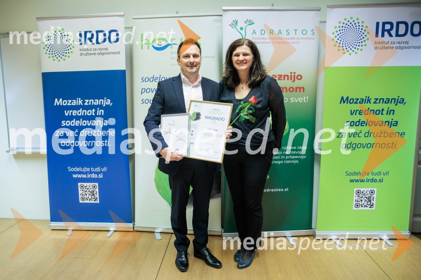 Podeljeni nagradi HORUS in ADRASTOS 2025 za družbeno odgovornost in trajnostni razvoj