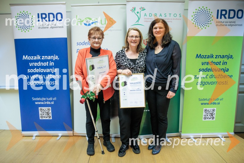 Podeljeni nagradi HORUS in ADRASTOS 2025 za družbeno odgovornost in trajnostni razvoj