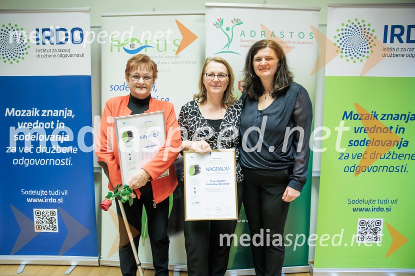 Podeljeni nagradi HORUS in ADRASTOS 2025 za družbeno odgovornost in trajnostni razvoj