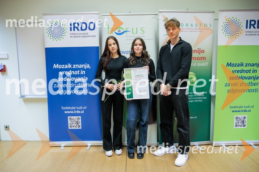 Podeljeni nagradi HORUS in ADRASTOS 2025 za družbeno odgovornost in trajnostni razvoj