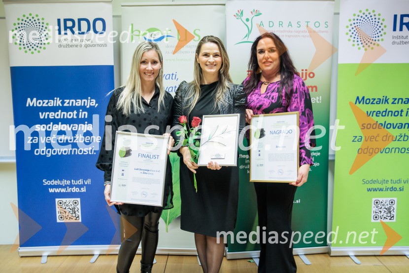 Podeljeni nagradi HORUS in ADRASTOS 2025 za družbeno odgovornost in trajnostni razvoj