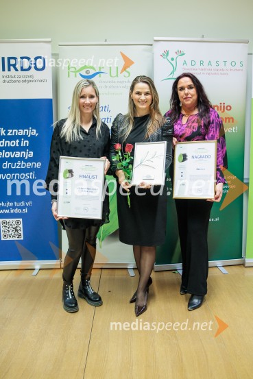Podeljeni nagradi HORUS in ADRASTOS 2025 za družbeno odgovornost in trajnostni razvoj
