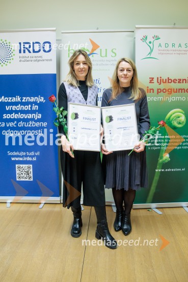 Podeljeni nagradi HORUS in ADRASTOS 2025 za družbeno odgovornost in trajnostni razvoj