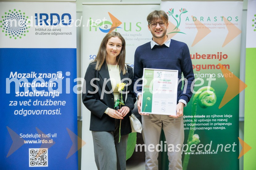 Podeljeni nagradi HORUS in ADRASTOS 2025 za družbeno odgovornost in trajnostni razvoj