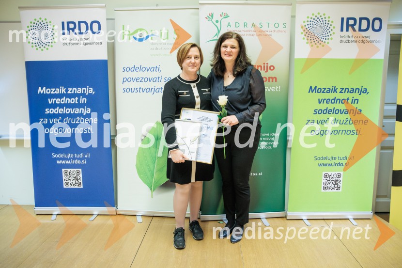 Podeljeni nagradi HORUS in ADRASTOS 2025 za družbeno odgovornost in trajnostni razvoj