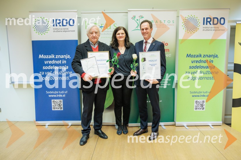Podeljeni nagradi HORUS in ADRASTOS 2025 za družbeno odgovornost in trajnostni razvoj