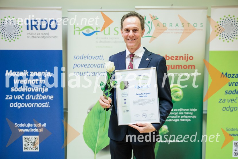 Podeljeni nagradi HORUS in ADRASTOS 2025 za družbeno odgovornost in trajnostni razvoj