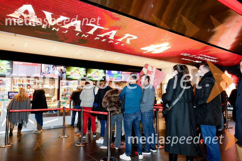 Avatar: Ogenj in pepel, premiera Cineplexx