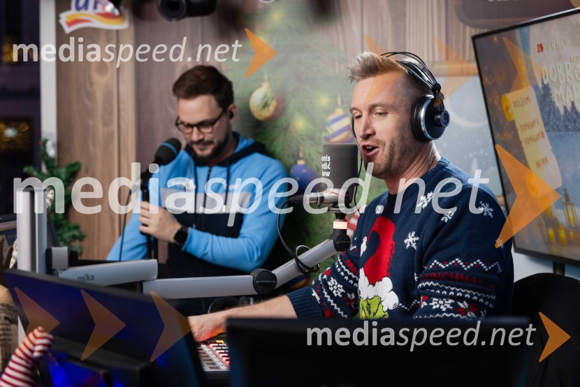  Nejc Šmit, improvizator, stand up komik, glasbenik;  Denis Avdić, voditeljDobrodelni maraton Radia 1