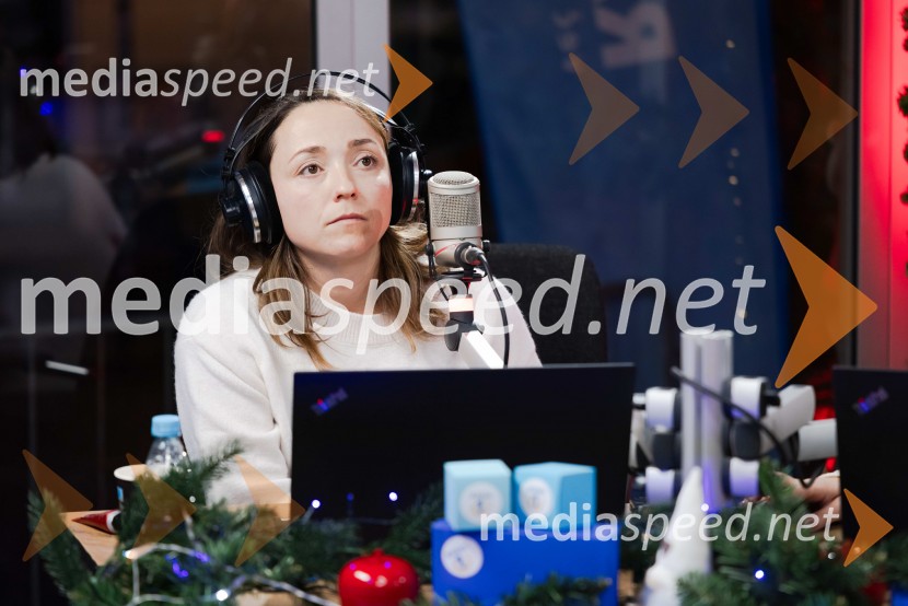  Anja Ramšak, voditeljica, Radio 1Dobrodelni maraton Radia 1