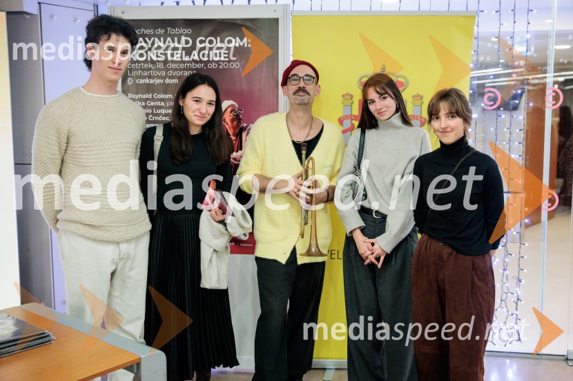 Raynald Colom: Constellation, koncert v Cankarjevem domu