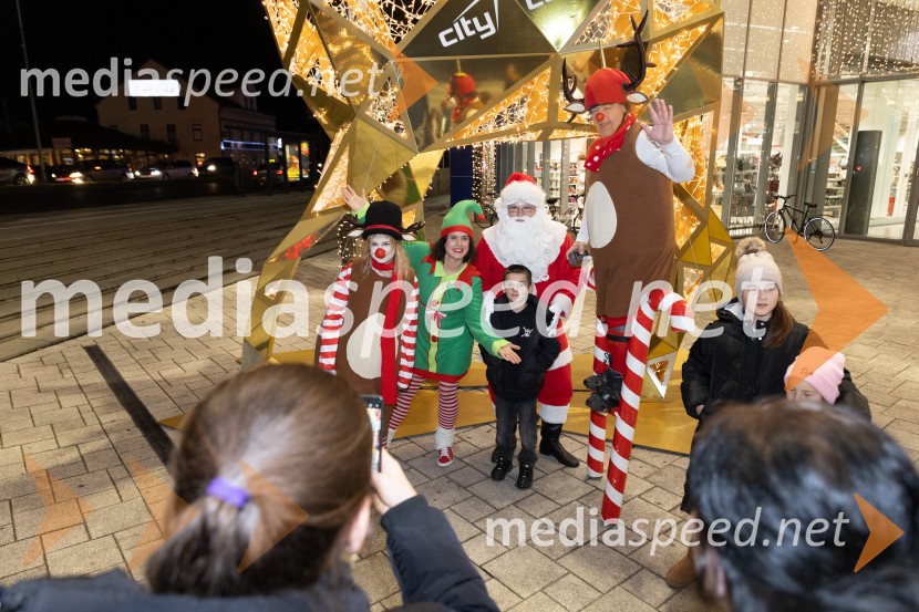 Božiček v Citycentru Celje
