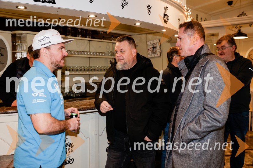 Miha Hrobat, neformalno srečanje z novinarji