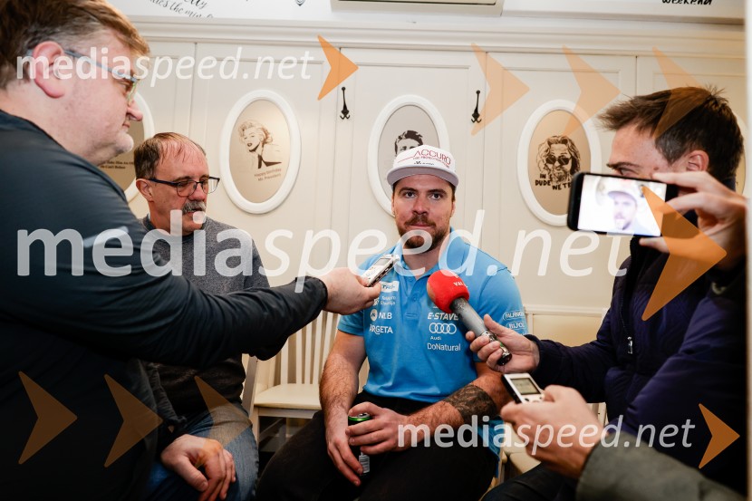 Miha Hrobat, neformalno srečanje z novinarji