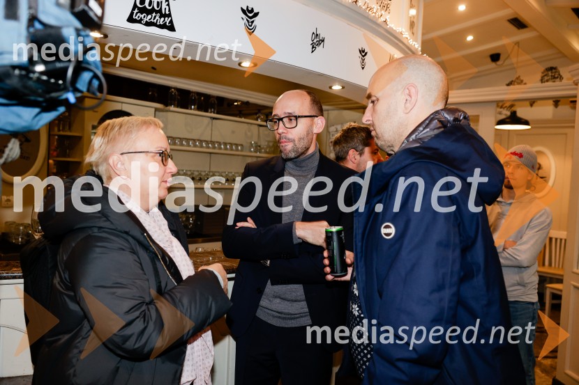 Miha Hrobat, neformalno srečanje z novinarji