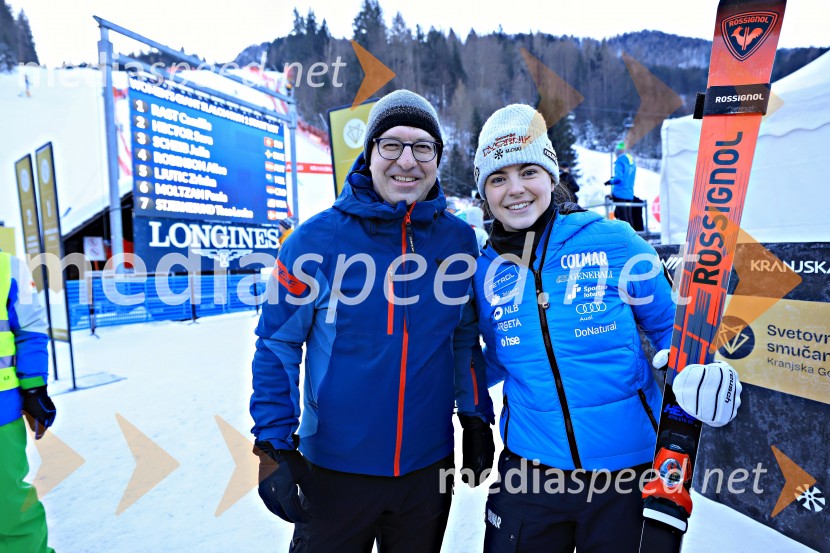 FIS SP v smučanju za ženske Kranjska Gora 2026 Veleslalom VIP dogajanje