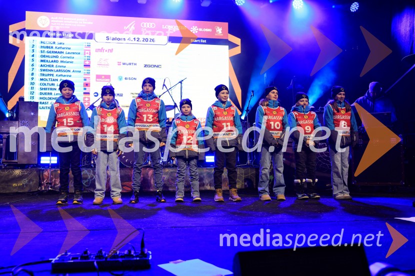 FIS SP v smučanju za ženske Kranjska Gora 2026 podelitev najboljšim v veleslalomu in žreb za slalom