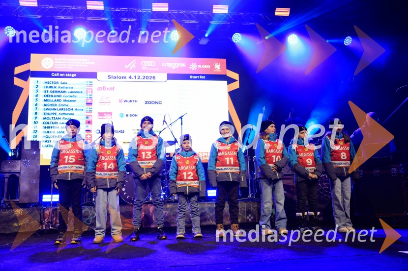 FIS SP v smučanju za ženske Kranjska Gora 2026 podelitev najboljšim v veleslalomu in žreb za slalom