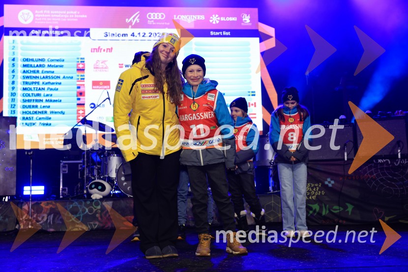 FIS SP v smučanju za ženske Kranjska Gora 2026 podelitev najboljšim v veleslalomu in žreb za slalom