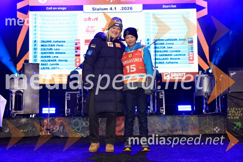 FIS SP v smučanju za ženske Kranjska Gora 2026 podelitev najboljšim v veleslalomu in žreb za slalom