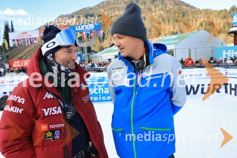  ... ;  Mitja Šeško, moderator prireditev FIS SP v smučanju za ženske Kranjska Gora 2026 slalom