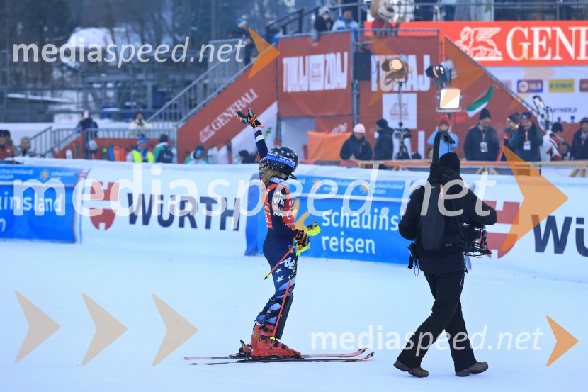  Mikaela Shiffrin, smučarka (ZDA)FIS SP v smučanju za ženske Kranjska Gora 2026 slalom