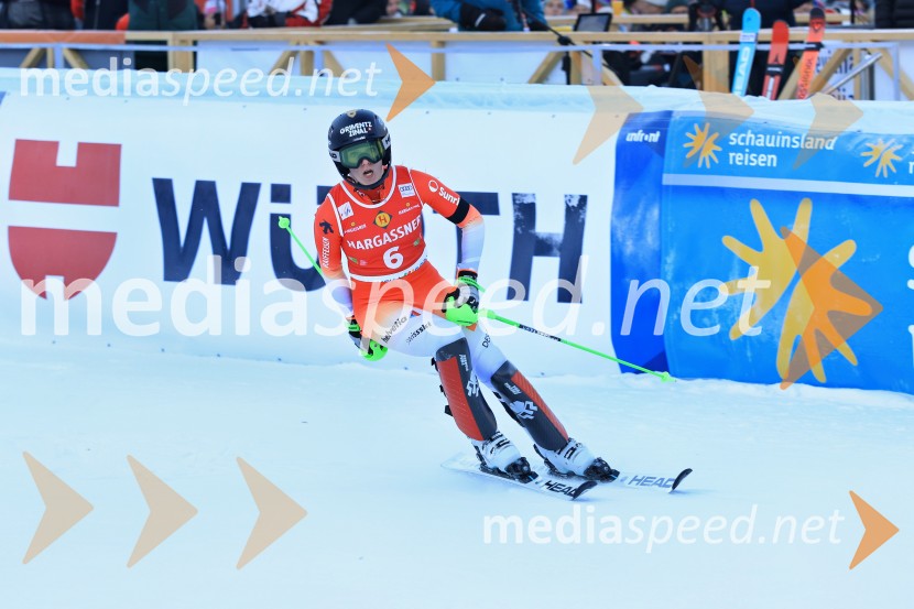  Camille Rast, smučarka (Švica)FIS SP v smučanju za ženske Kranjska Gora 2026 slalom