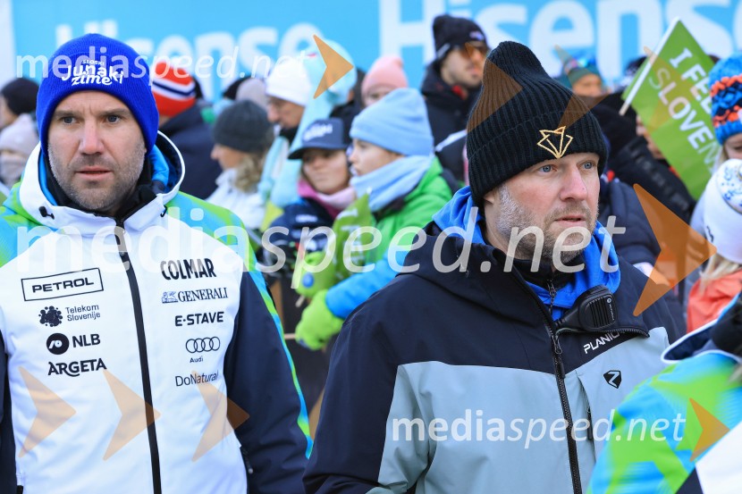  Uroš Zupan, direktor, Smučarska zveza Slovenije ;  ... FIS SP v smučanju za ženske Kranjska Gora 2026 slalom