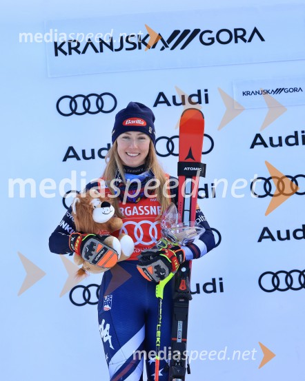  Mikaela Shiffrin, smučarka (ZDA)FIS SP v smučanju za ženske Kranjska Gora 2026 slalom