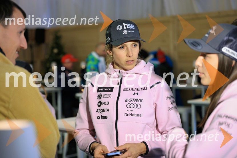 FIS SP v smučanju za ženske Kranjska Gora 2026 - Novinarska konferenca pred tekmo