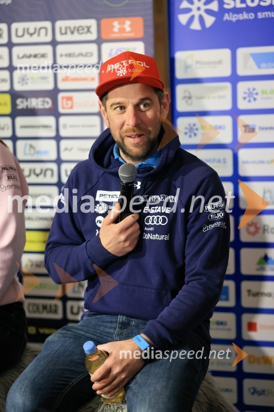  Aleš Valenti, odgovorni trener ženske ekipe za tehnični discipliniFIS SP v smučanju za ženske Kranjska Gora 2026 - Novinarska konferenca pred tekmo