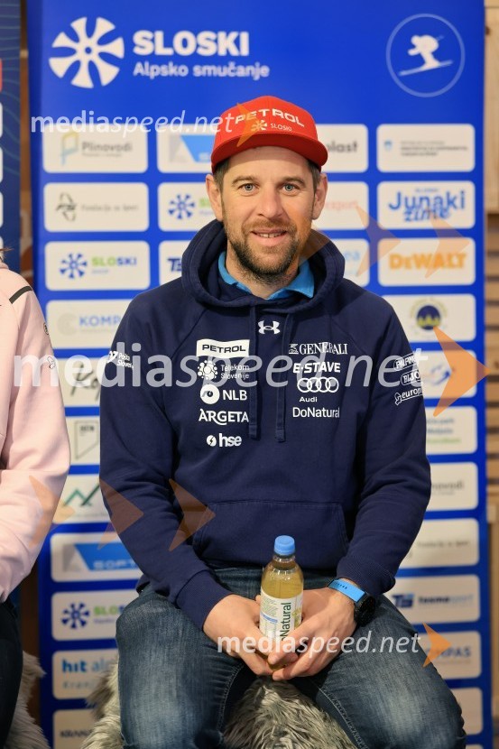  Aleš Valenti, odgovorni trener ženske ekipe za tehnični discipliniFIS SP v smučanju za ženske Kranjska Gora 2026 - Novinarska konferenca pred tekmo