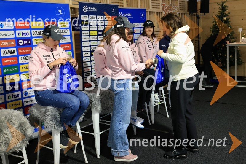 FIS SP v smučanju za ženske Kranjska Gora 2026 - Novinarska konferenca pred tekmo