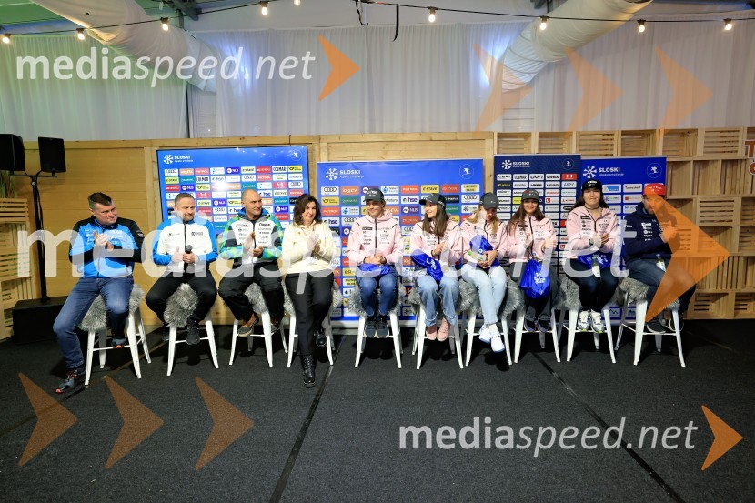 FIS SP v smučanju za ženske Kranjska Gora 2026 - Novinarska konferenca pred tekmo