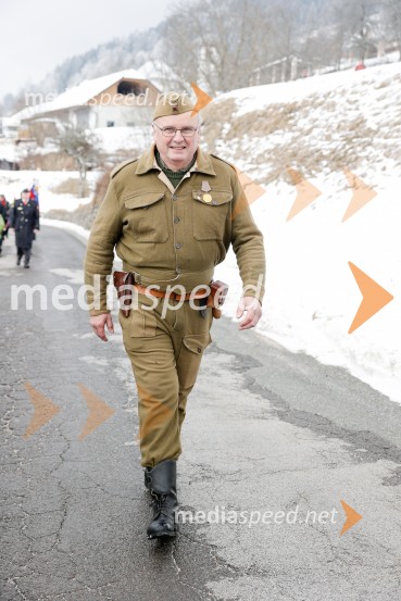 84. Obletnica Dražgoške bitke, spominska slovesnost