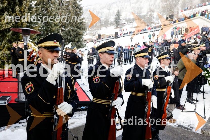 84. Obletnica Dražgoške bitke, spominska slovesnost