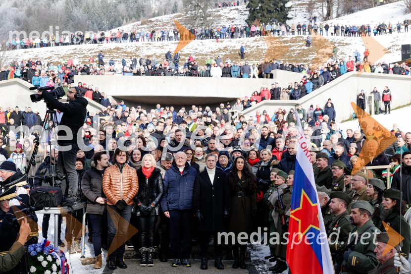 84. Obletnica Dražgoške bitke, spominska slovesnost