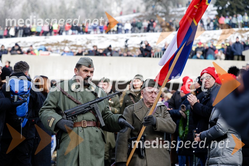 84. Obletnica Dražgoške bitke, spominska slovesnost
