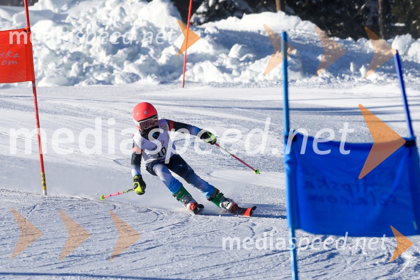 Prva tekma v smučanju Vzhodna regija U10-U12 Veleslalom 2026