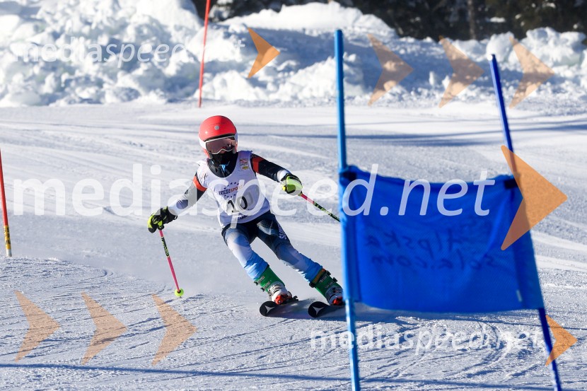 Prva tekma v smučanju Vzhodna regija U10-U12 Veleslalom 2026