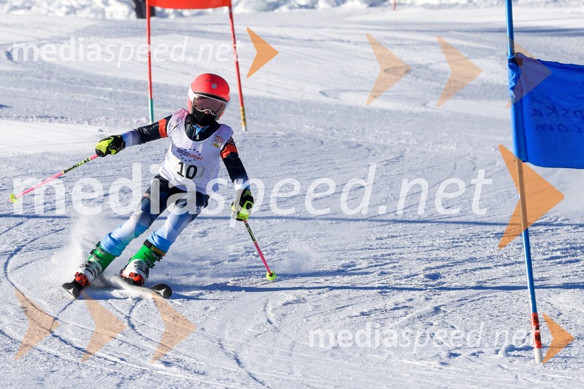 Prva tekma v smučanju Vzhodna regija U10-U12 Veleslalom 2026