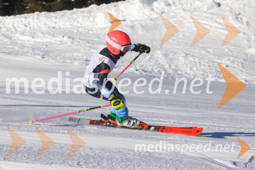 Prva tekma v smučanju Vzhodna regija U10-U12 Veleslalom 2026