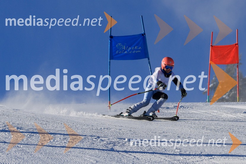 Prva tekma v smučanju Vzhodna regija U10-U12 Veleslalom 2026