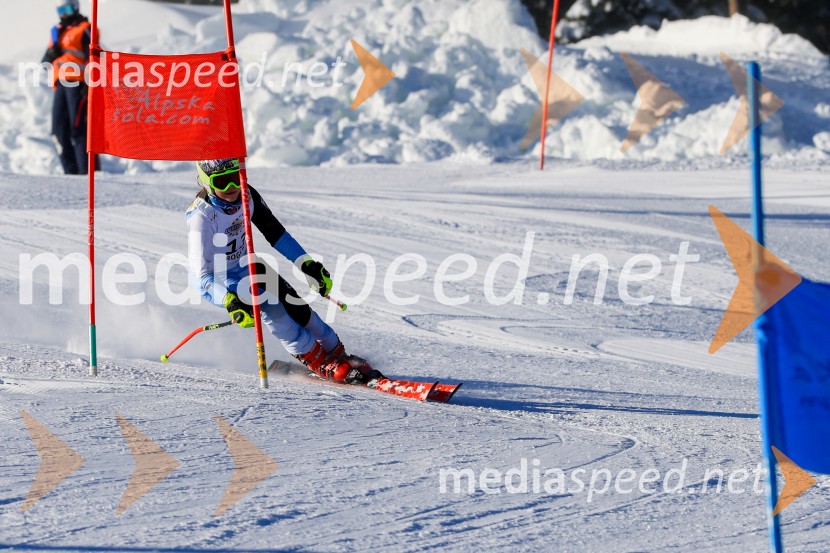 Prva tekma v smučanju Vzhodna regija U10-U12 Veleslalom 2026