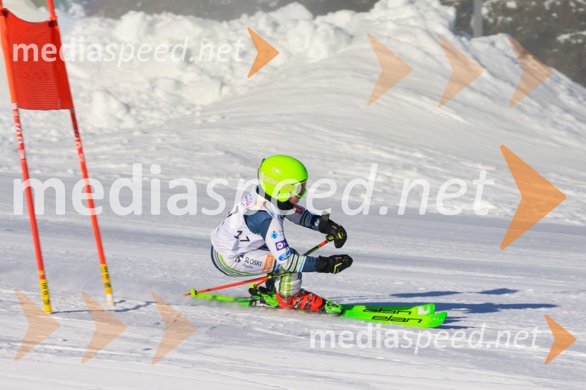 Prva tekma v smučanju Vzhodna regija U10-U12 Veleslalom 2026