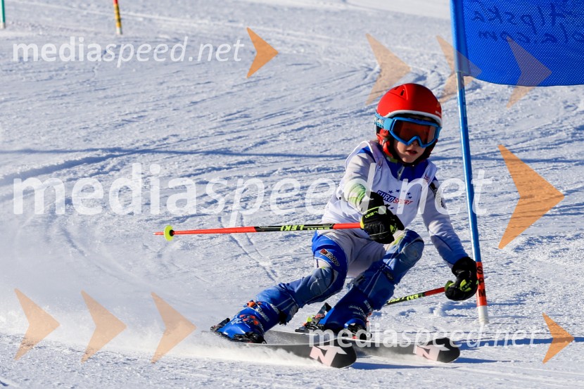 Prva tekma v smučanju Vzhodna regija U10-U12 Veleslalom 2026