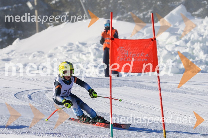 Prva tekma v smučanju Vzhodna regija U10-U12 Veleslalom 2026
